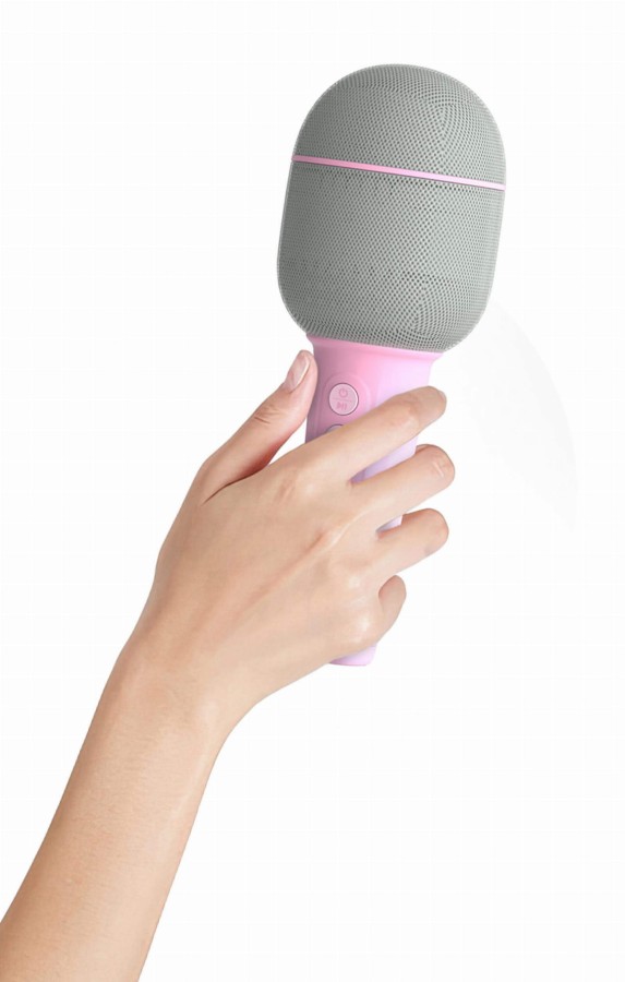 Mikrofon Groovy - Różowy / MOB