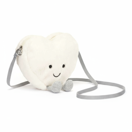 Torebka na Ramię Serce Kremowe 17 cm / Jellycat