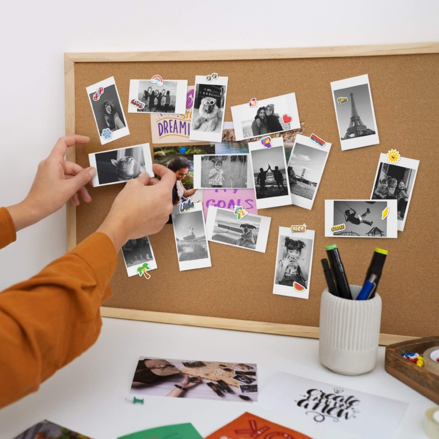 Cyfrowy aparat z funkcją drukowania PixiPrint - Różowy / MOB