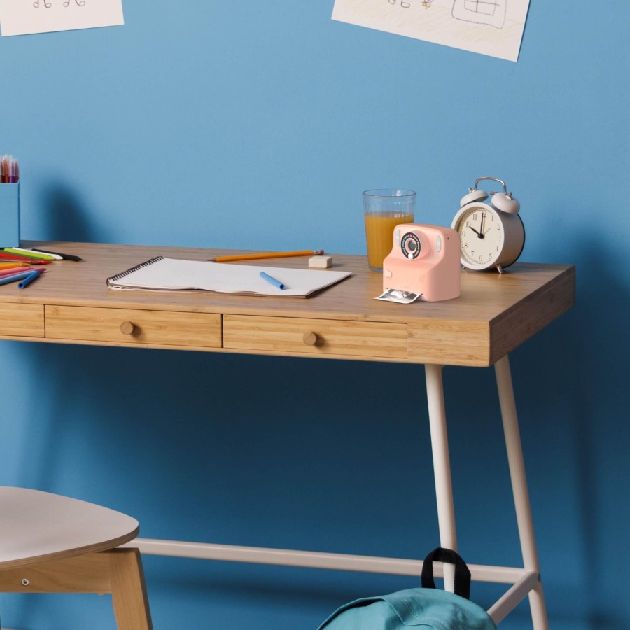 Cyfrowy aparat z funkcją drukowania PixiPrint - Różowy / MOB