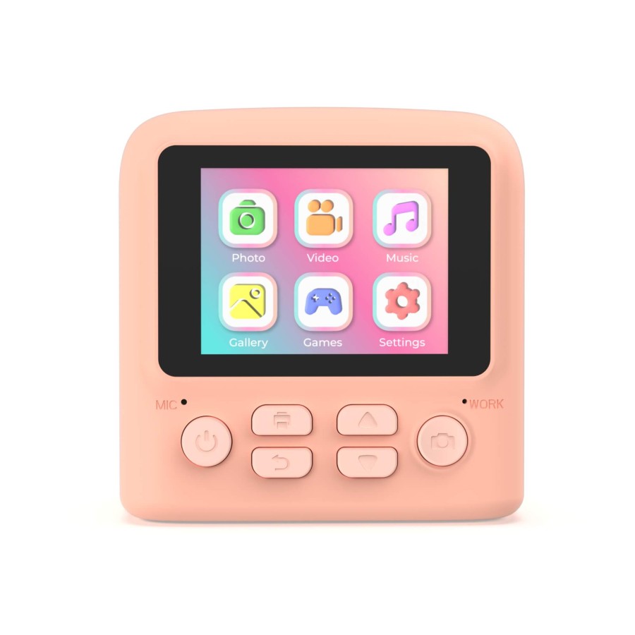 Cyfrowy aparat z funkcją drukowania PixiPrint - Różowy / MOB