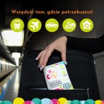 Jednorazowe nakładki na toaletę dla dzieci i dorosłych – wydłużone brzegi, 10 szt. / WuCetki