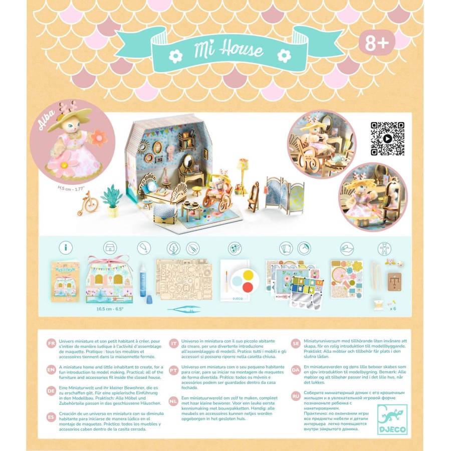 Zrób to sam MI HOUSE - mini domek ALBA / Djeco