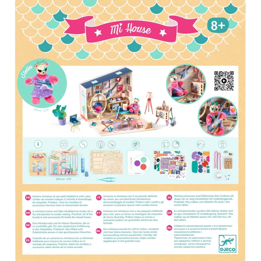 Zrób to sam MI HOUSE - mini domek STELLA / Djeco