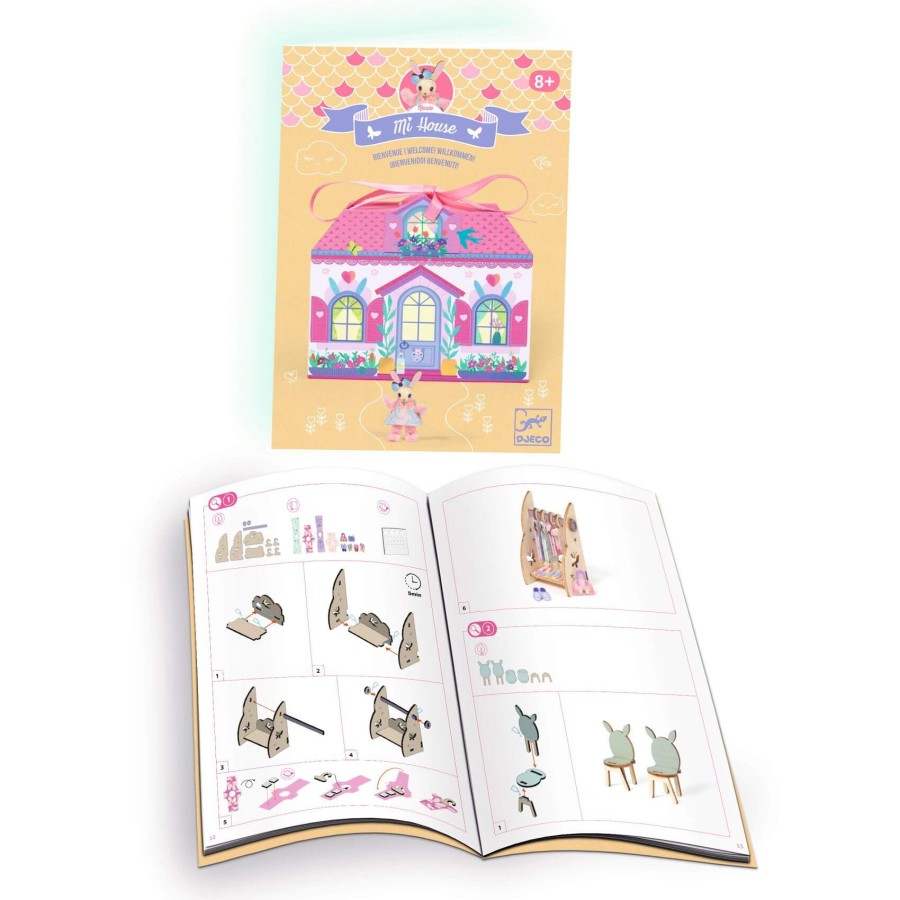 Zrób to sam MI HOUSE - mini domek ROSIE / Djeco
