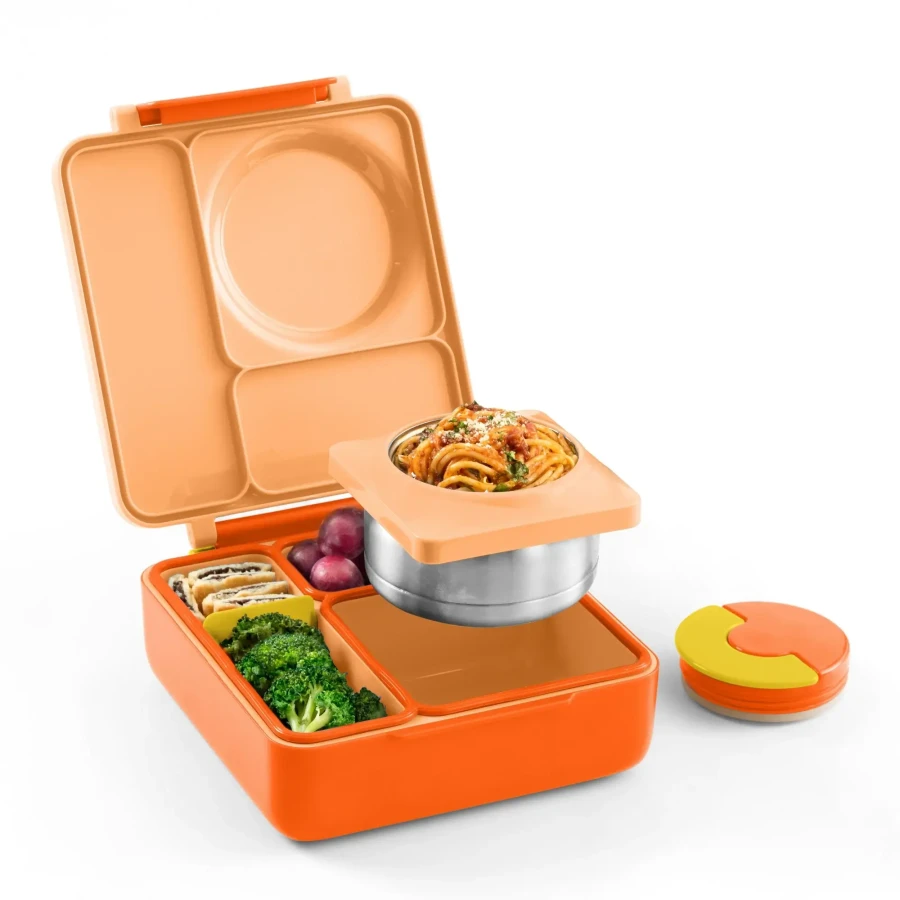 OMIE OMIEBOX lunch box z termosem, Poppy Orange / OMIE