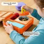 OMIE OMIEBOX lunch box z termosem, Poppy Orange / OMIE