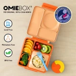 OMIE OMIEBOX lunch box z termosem, Poppy Orange / OMIE
