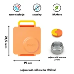 OMIE OMIEBOX lunch box z termosem, Poppy Orange / OMIE