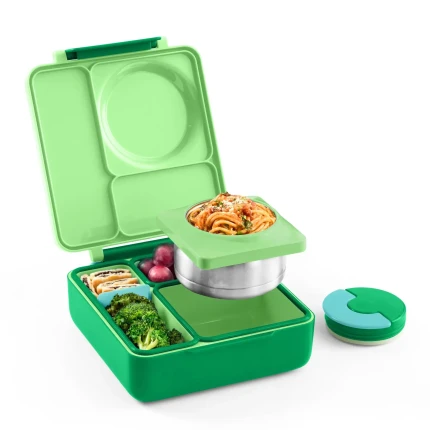 OMIEBOX lunch box z termosem, Apple Green / OMIE