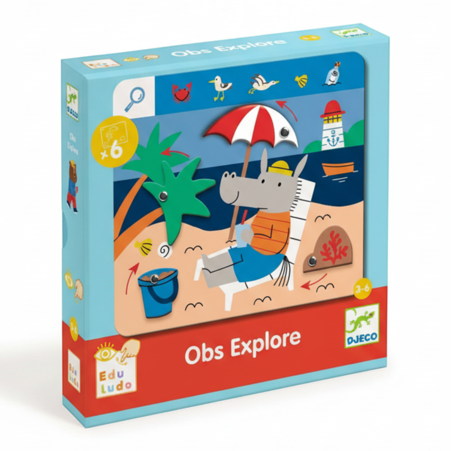 Gra "szukaj i znajdź" ODKRYWCY / Djeco