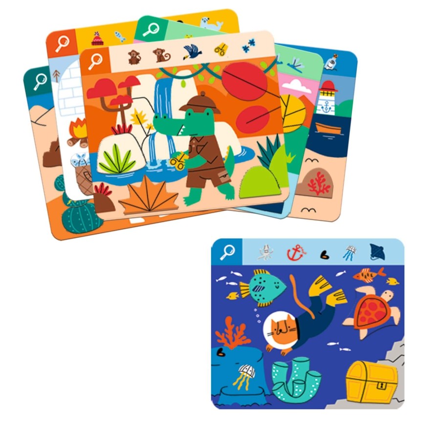 Gra "szukaj i znajdź" ODKRYWCY / Djeco