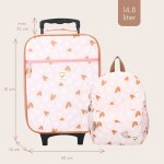 Walizka dla dzieci - Loving days pink / KIDZROOM