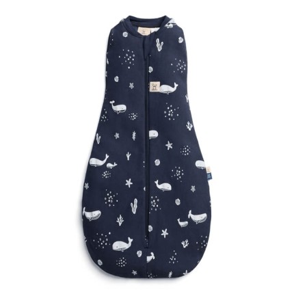 Otulacz, śpiworek 1 TOG - Whale / ergoPouch