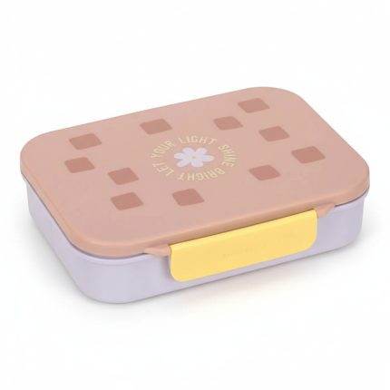 Lunchbox Bento z przegródkami Pattern Party rose & lilac / Lassig