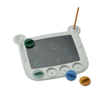 Magiczna tablica do rysowania Venzora z pieczątkami - dove blue multi mix / Liewood