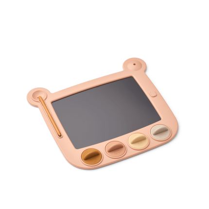 Magiczna tablica do rysowania Venzora z pieczątkami - pale tuscany mutli mix / Liewood