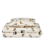 Komplet pościeli dziecięcej Ingeborg 100×140 cm - all together, sandy / Liewood