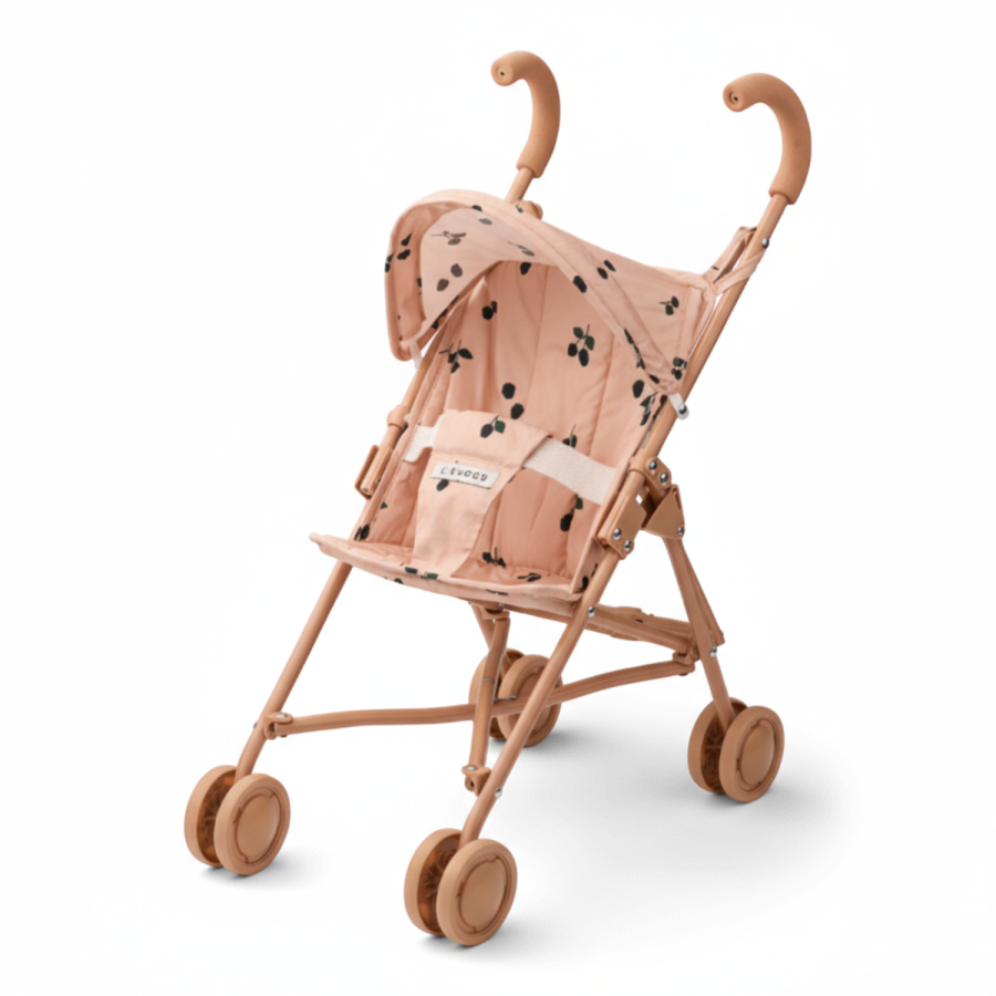 Składany wózek dla lalek Elsie - berry, pale tuscany / Liewood