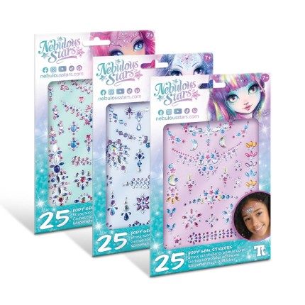 Kryształowe tatuaże samoprzylepne / Nebulous Stars