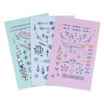 Kryształowe tatuaże samoprzylepne / Nebulous Stars