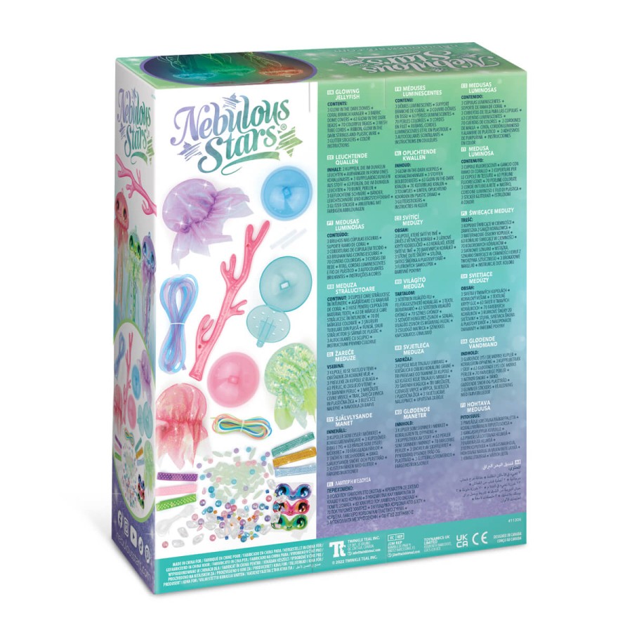 Zestaw kreatywny do tworzenia świecących meduz 7+ / Nebulous Stars