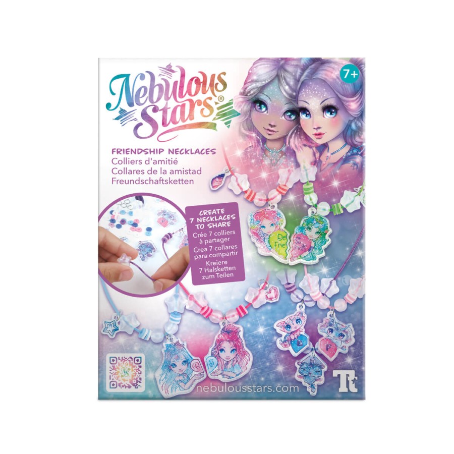Kreatywny zestaw do tworzenia naszyjników przyjaźni 7+ / Nebulous Stars