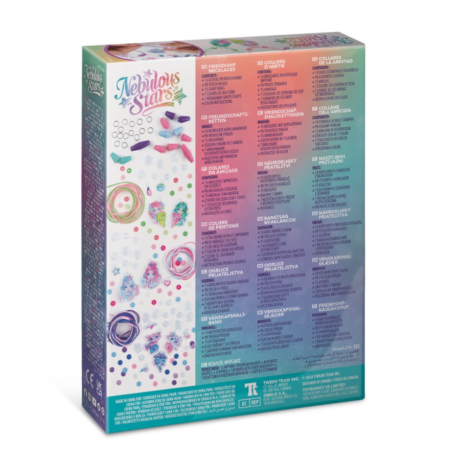 Kreatywny zestaw do tworzenia naszyjników przyjaźni 7+ / Nebulous Stars