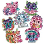 Kreatywne naklejki do ozdabiania z kryształkami 7+ / Nebulous Stars