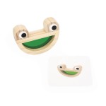 Klocki drewniane przeźroczyste kolorowe sensoryczne 12 m+ / Janod