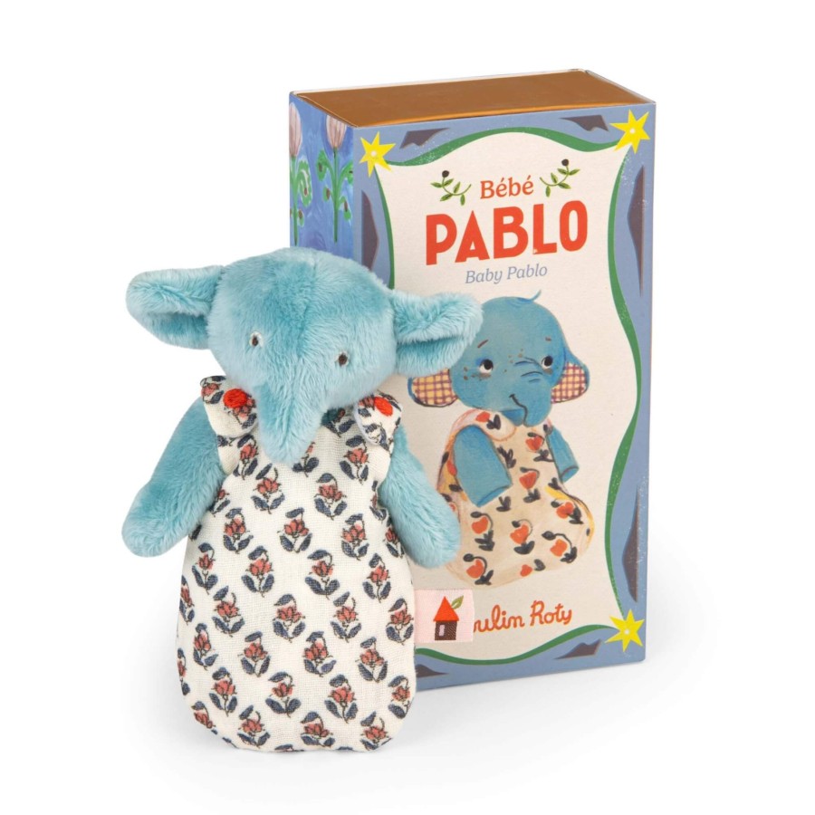 Słonik BEBE PABLO LES MINOUCHKAS / Moulin Roty
