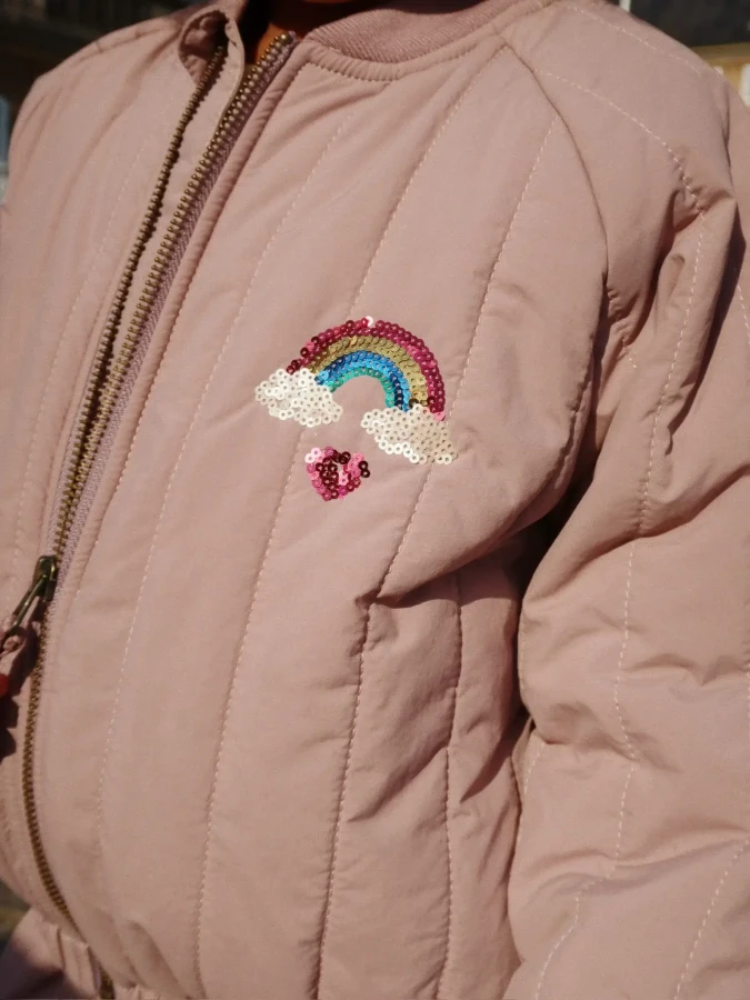 Kurtka bomberka Juno - twilight mauve / Konges slojd