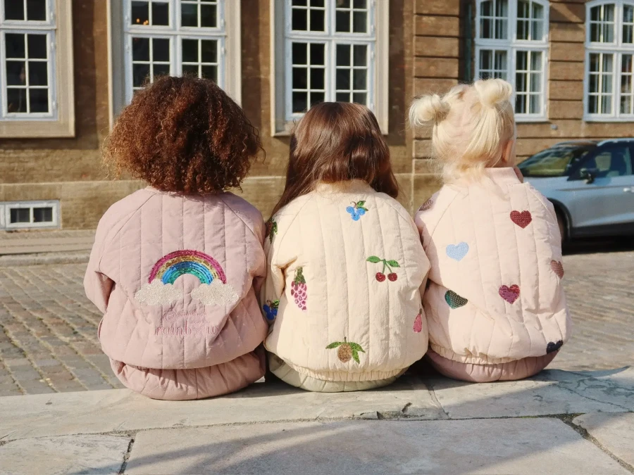 Kurtka bomberka Juno - twilight mauve / Konges slojd