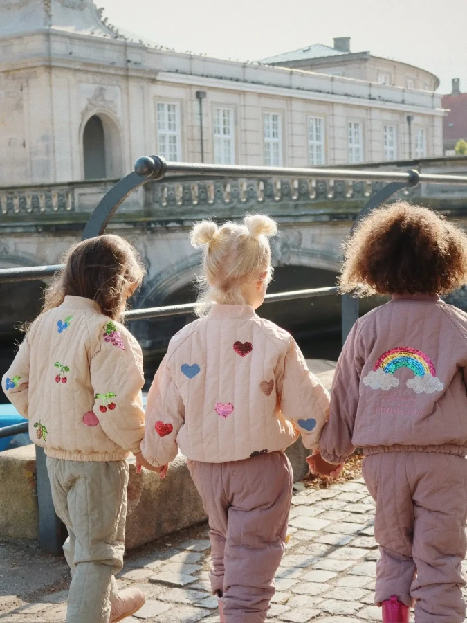 Kurtka bomberka Juno - twilight mauve / Konges slojd