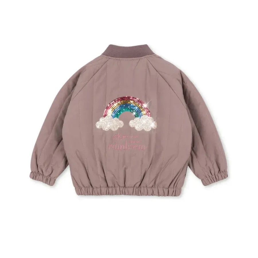 Kurtka bomberka Juno - twilight mauve / Konges slojd