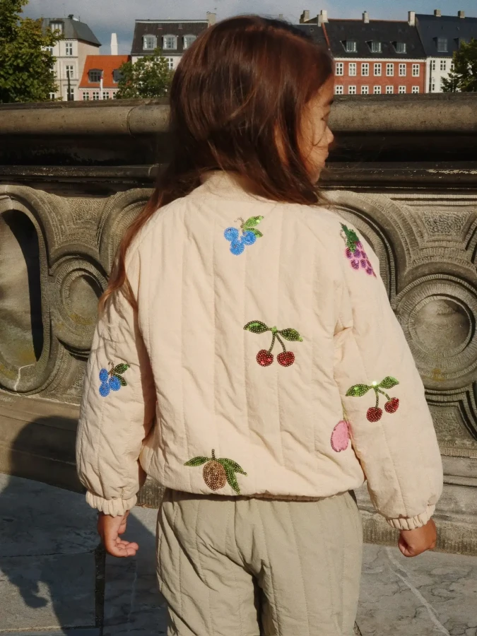 Kurtka bomberka Juno - frappé / Konges slojd