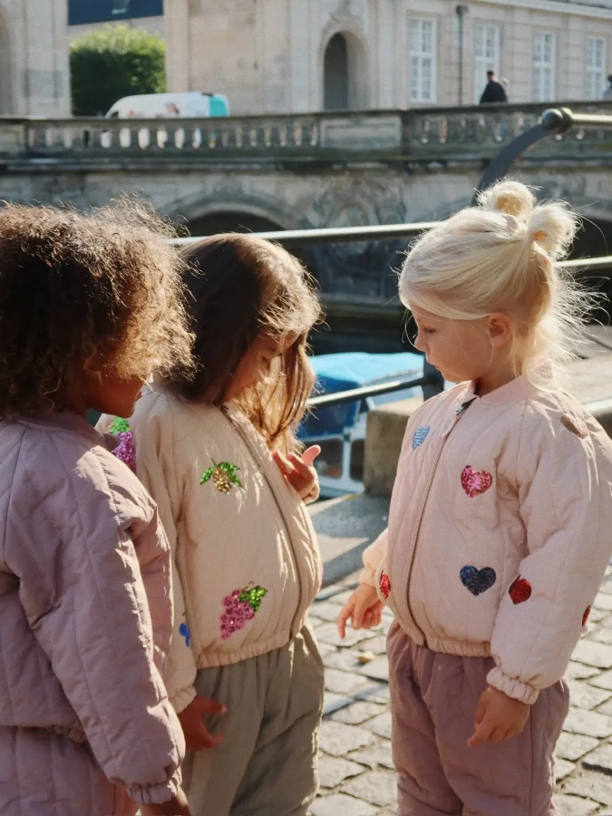 Kurtka bomberka Juno - frappé / Konges slojd