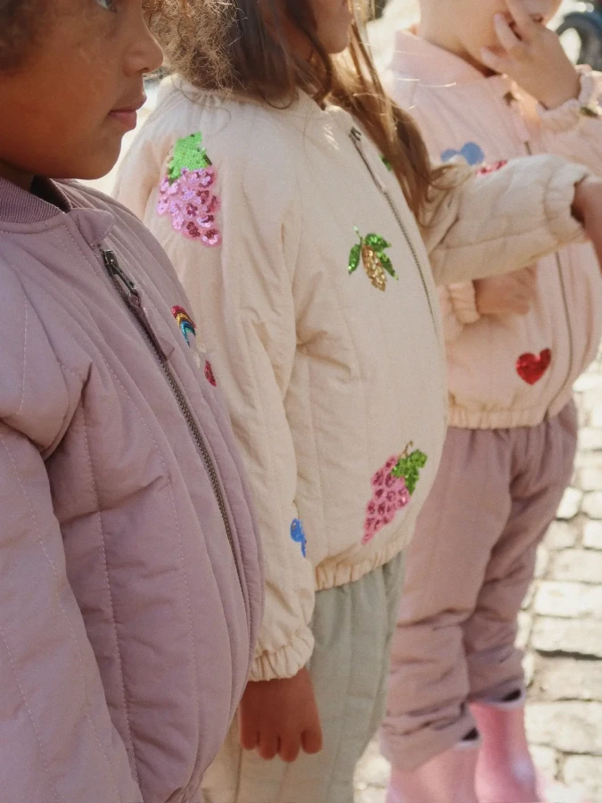 Kurtka bomberka Juno - frappé / Konges slojd