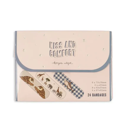 Zestaw plastrów Kiss and Comfort - blue mix / Konges slojd