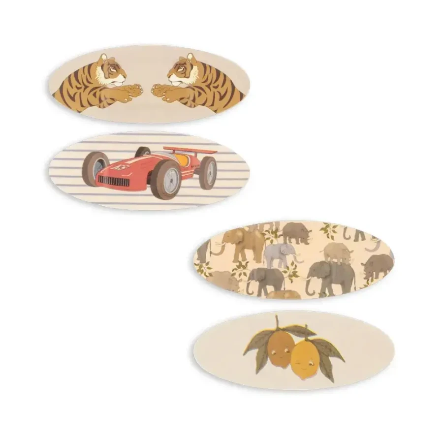 Zestaw plastrów Kiss and Comfort - blue mix / Konges slojd