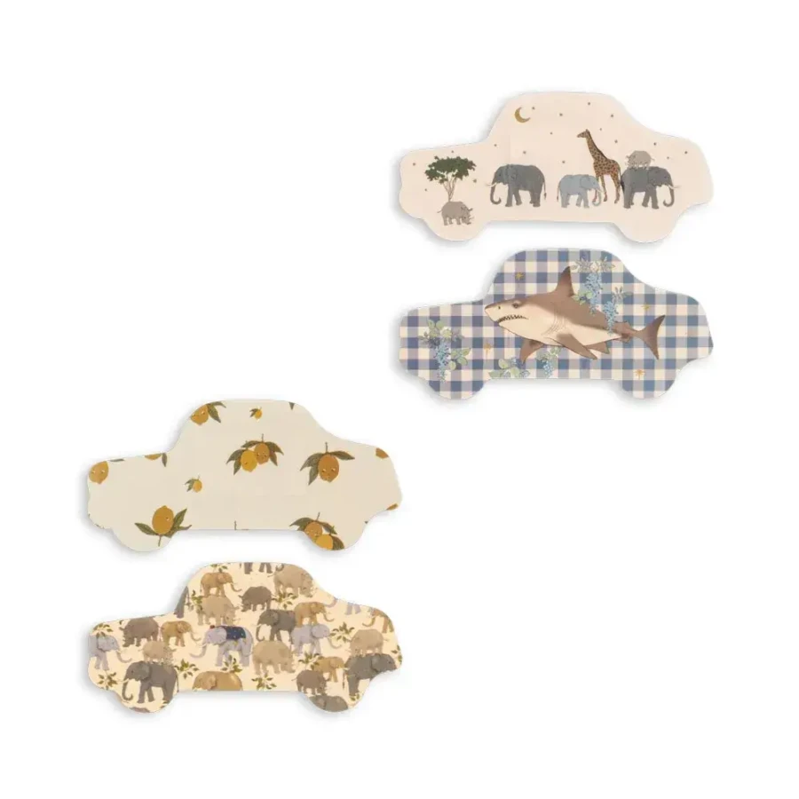 Zestaw plastrów Kiss and Comfort - blue mix / Konges slojd