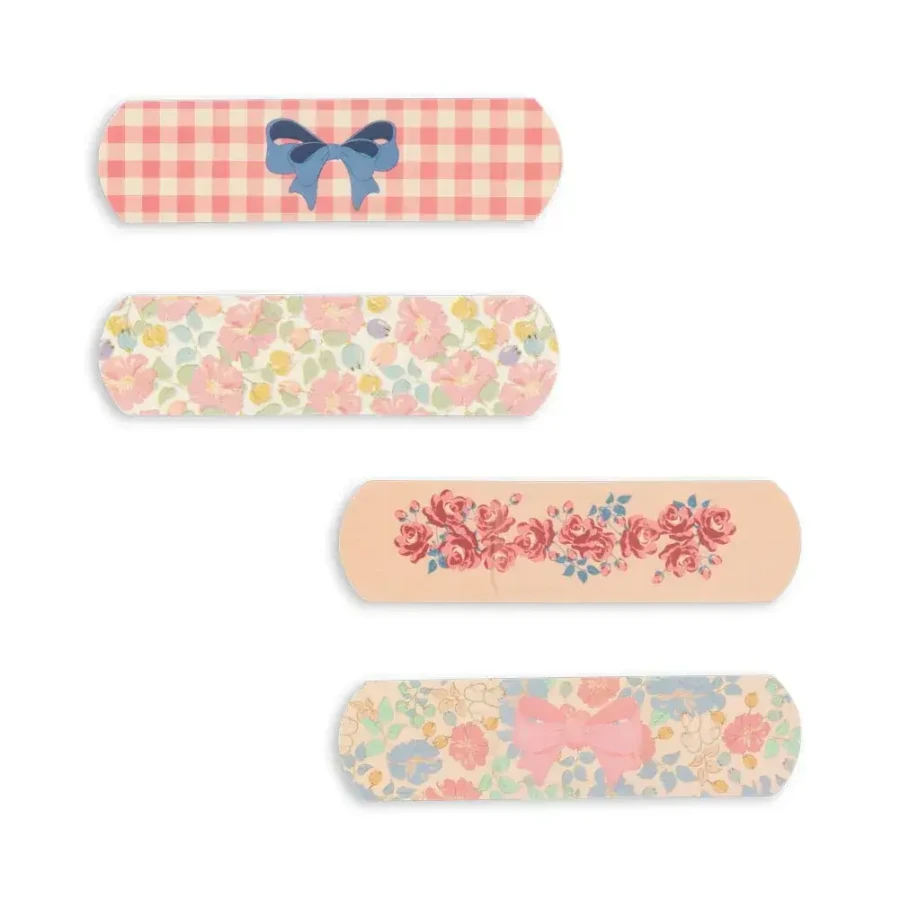 Zestaw plastrów Kiss and Comfort - pink mix / Konges slojd