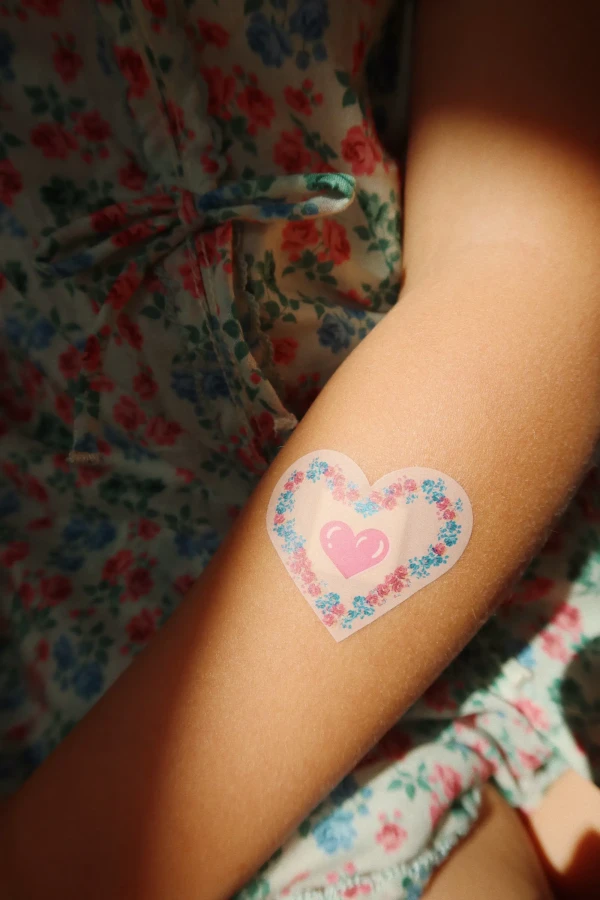 Zestaw plastrów Kiss and Comfort - pink mix / Konges slojd