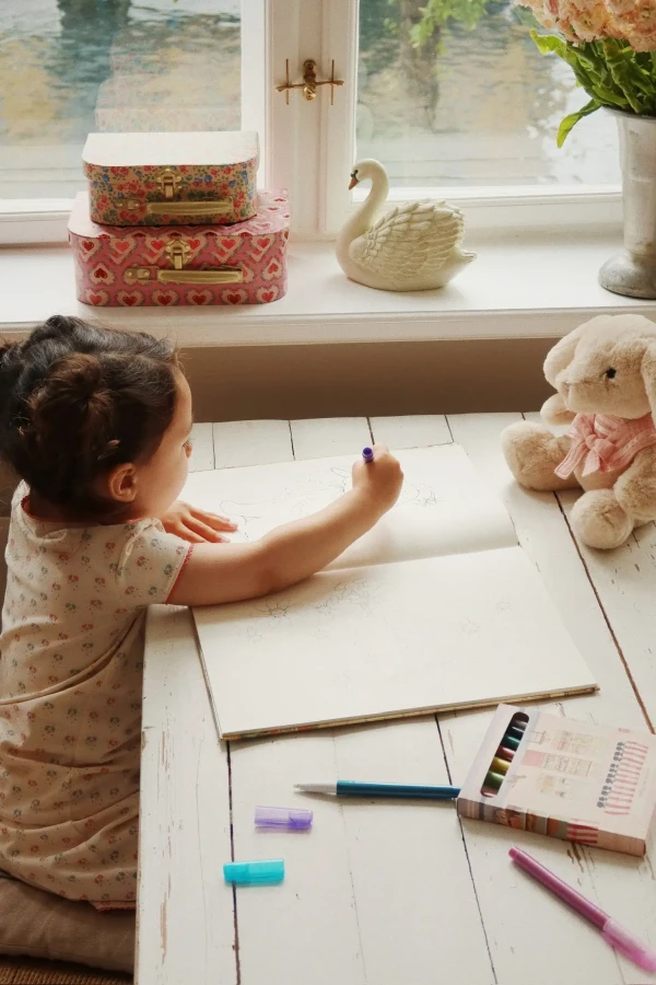 Zestaw małego artysty - pink / Konges slojd