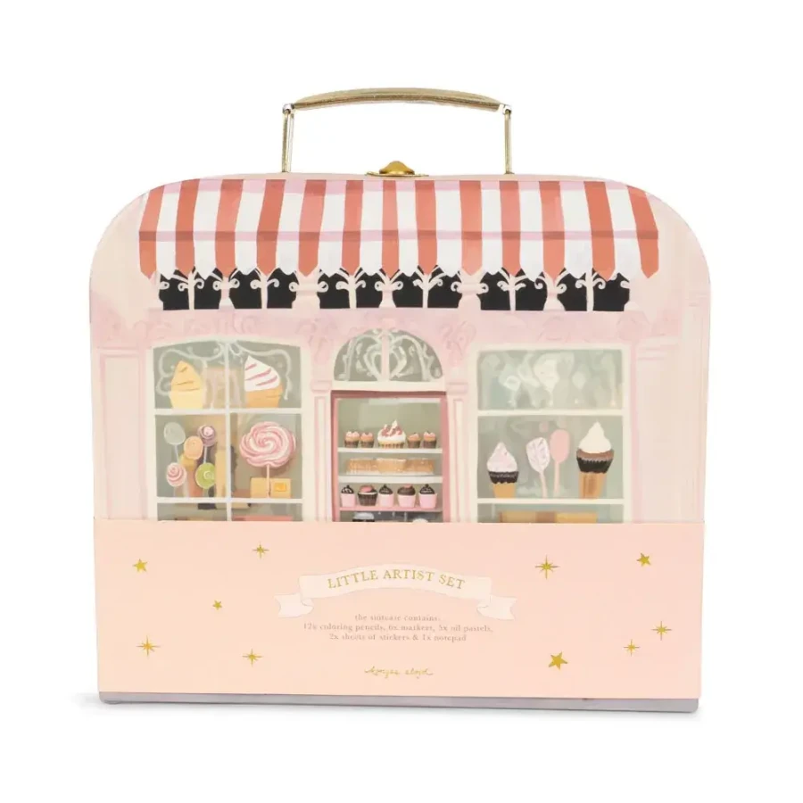 Zestaw małego artysty - pink / Konges slojd