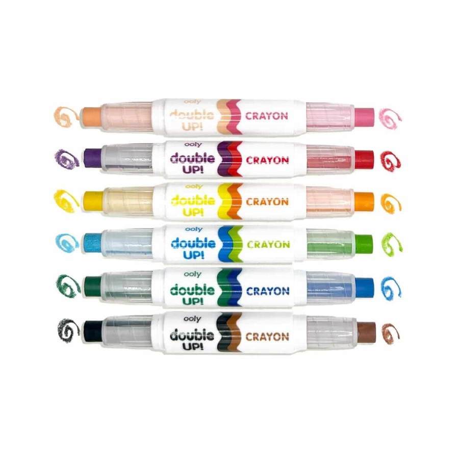 Dwustronne kredki Double Up, 6 szt. / Ooly