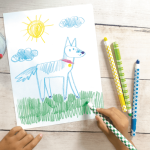 Kredki świecowe obierane Color Appeel, 12 szt. / Ooly