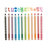 Kredki świecowe obierane Color Appeel, 12 szt. / Ooly