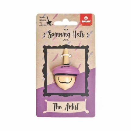 Drewniany bączek Artysta / SVOORA