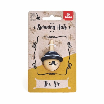 Drewniany bączek Dżentelmen / SVOORA